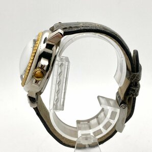 Ritmo Latino リトモラティーノ ホワイト文字盤 ドーム型 クォーツ メンズ腕時計 ジャンク 4-41-Aの画像2