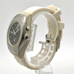 SEIKO セイコー キネティック 3M22-0E00 ブラック文字盤 デイト ボーイズ/メンズ腕時計 ジャンク 4-57-Aの画像2