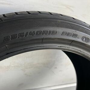 激安中古タイヤ  235/40R19 96W ダンロップ LE MANS V 21/19年製  2本の画像4