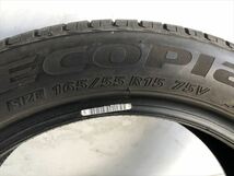 激安中古タイヤ　　165/55R15 75V BS ECOPIA NH200C 22/21年製　　4本_画像6