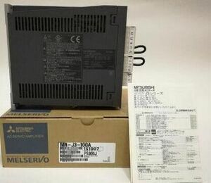 ★適合請求書★新品 MITSUBISHI/三菱 MR-J3-100A 【6ヶ月保証】