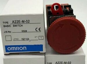 ★適合請求書★新品★ OMRON オムロン A22E-M-02 用押ボタンスイッチ ◆6ヶ月保証