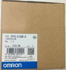 ★適合請求書★新品　OMRON CP1E-E10DR-D 保証6ヶ月