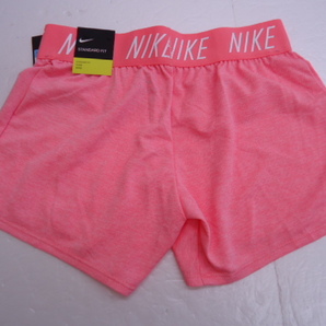 【KCM】Z-nike-904b-160★展示品★【NIKE/ナイキ】ジュニア ガールズ トレーニング ショートパンツ 910252-668 ピンク サイズ160(L)の画像2