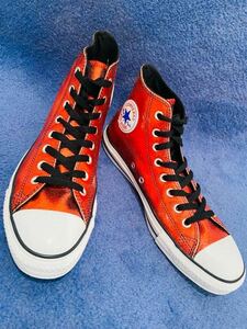  red metallic Converse *converse all Star is ikatto * punk sneakers *punk rock*666*good rockin*glam rock* for searching 