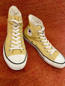 コンバース オールスター からし色・CONVERSE ALL STAR ・ハイカットスニーカー・pro keds・mill reef・cushman・dobble works・検索用