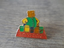 フランス☆古いピンズ 【COUP DE COEUR】 ピンバッジ ピンバッチ　PINS くま クマ　熊_画像2