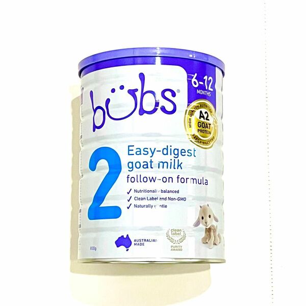 bubs バブズ ヤギミルク ステップ2 粉ミルク