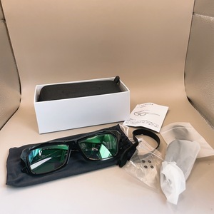  ultra rare leapower BK [ glasses type camera 2.7K super high resolution black ] glasses built-in camera wearable camera 