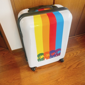  Carry case Beatles design machine inside ... size trunk suitcase The Beatles * rare commodity 