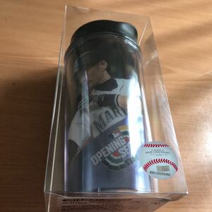 ★送料込！即決！新品！2019 MLB開幕戦記念 イチロー限定商品 / タンブラー(A)★