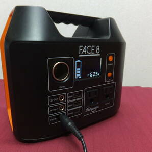 ♪ FACE 8 ポータブル電源 整備点検品 容量 110,000mAh 407Wh AC100v/300W(瞬間350W)純正弦波 Hiパワー! 美品 ♪ の画像3