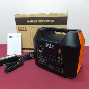 ♪ FACE 8 ポータブル電源 整備点検品 容量 110,000mAh 407Wh AC100v/300W(瞬間350W)純正弦波 Hiパワー! 美品 ♪ の画像2