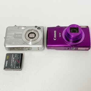 【ジャンク】Canon キャノン IXY 630　casio カシオ ex-z850 デジタルカメラ まとめ