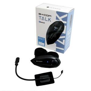 【新品・未開封】【アーム】B+COM TALK (ビーコム トーク) Bluetooth インカム 【3人同時通話】ハイブリッドアームマイクユニット ブラック