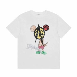 Travis Scott × SAINT MICHAEL CACTUS JACK UTOPIA TEE 2A WHITE Tシャツ 半袖 ホワイト M 中古 TN 1の画像1