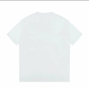 Maison Margiela メゾンマルジェラ オーバーサイズ カレンダータグ グラフィック 半袖 Tシャツ ホワイト M 中古 TN 1の画像2