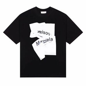 Maison Margiela メゾンマルジェラ T-shirt 半袖 Tシャツ ファッション ブラック M 中古 TJ 1の画像1