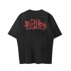 SAINT MICHAEL セントマイケル SAINT HOOD TEE 半袖 Tシャツ M 中古 TN 1の画像2