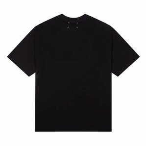 Maison Margiela メゾン マルジェラ ロゴ T-shirt 半袖 Tシャツ ブラック M 中古 TN 1の画像2