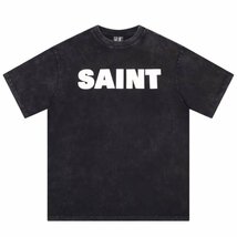 SAINT MICHAEL Mxxxxxx T-SHIRT 半袖 Tシャツ ブラック M 中古 TN 1_画像2