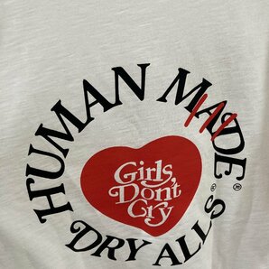 HUMAN MADE ヒューマンメイド Girls Don't Cry T shirt 半袖 Tシャツ ホワイト M 中古 TN 1の画像2