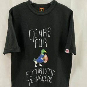 HUMAN MADE ヒューマンメイド 半袖 Tシャツ T-SHIRT アヒル ブラック L 中古 TN 1の画像1