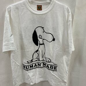 HUMAN MADE ヒューマンメイド T-SHIRT 半袖 Tシャツ dog 犬 ホワイト L 中古 TN 1の画像1