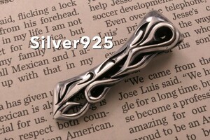  зажим для денег серебряный 925 925. печать есть MC0015 silver 925 подлинный товар. серебряный аксессуары карта зажим 