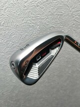 PING G410 単品 6番アイアン 純正カーボンシャフト ALTA JCB Sフレックス オレンジドット 20231025 _画像1