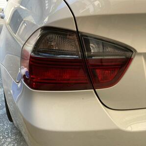 BMW純正E90用ブラックラインホワイトテールライト左右セットの画像2