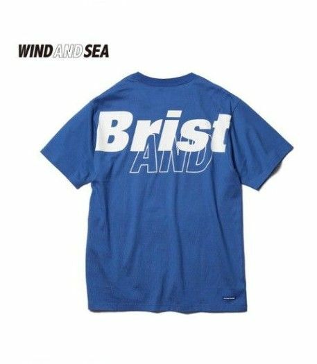 WIND AND SEA × F.C.Real.Brisrol SUPPORTER ビッグロゴ Tシャツ FCRB-192121