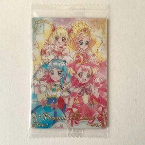 プリキュアカードウエハース9キュアピーチ＆キュアフローラ＆キュアスカイ＆キュアワンダフル