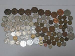 [192] foreign old coin various 1950 period many 