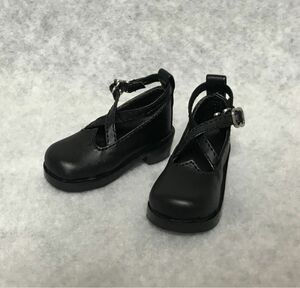ドールシューズ 靴　ブラック黒