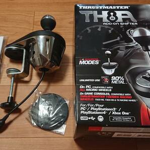 【正規品美品完全動作品】TH8A Add-On Shifter/PS5 PS4 PS3 PC対応 Thrustmaster スラストマスター シフターの画像1