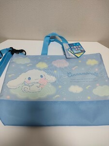  J zp running Sanrio fastener 2WAY tote bag sinamon