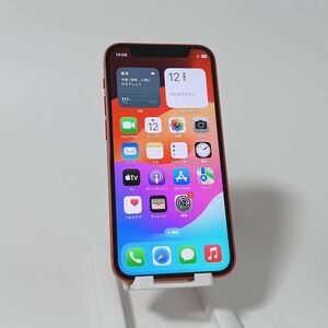 ★1618★極美品 iPhone12 mini 64GB SIMフリー REDバッテリー最大100% 利用制限〇付属品完備 docomo SoftBank クーポン利用可☆限定★