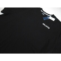 HOLLISTER*ホリスター/US:XXL/ブラック/バックロゴ半袖クルーTシャツ_画像4