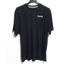 HOLLISTER*ホリスター/US:XXL/ブラック/バックロゴ半袖クルーTシャツ_画像6