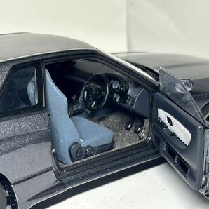 AUTOart オートアート 1/18 日産 スカイライン GT-R (R32) NISMO ニスモ ガングレーメタリック BNR32の画像7