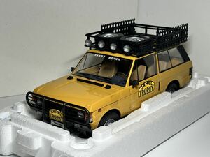 ALMOST REAL 1/18 ランドローバー レンジローバー キャメルトロフィー パプアニューギニア 1982 Land Rover Range Rover CAMEL