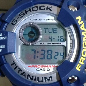 ★G-Shock MEN IN NAVY＆KAHKI FROGMAN DW-9900NK-2JR 新品・未使用★電池交換済の画像2