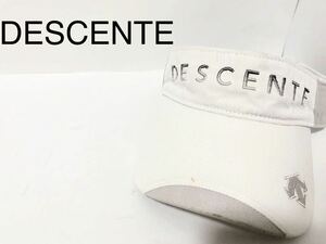 DESCENTE デサント サンバイザー ゴルフ ユニセックス ホワイト 春夏秋冬 MI-18