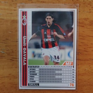 SERIE A 2001-2002 #P42/96 Umit DAVALA[ウミト・ダヴァラ]ACミラン ジャンク品