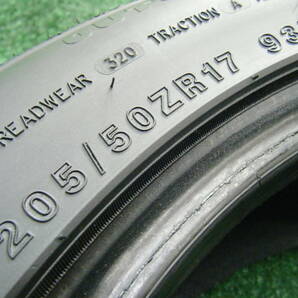 ◇◆MINERVA RADIAL F205◆9-10分山 タイヤ 205/50R17【2本set】バリ溝★2022年製★ゴムok★イボ付★ミネルバ★205-50-17 93W XL★画像多数の画像10