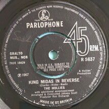 【UK盤/試聴済EP】HOLLIES『KING MIDAS IN REVERSE』ホリーズ★1967年R5637_画像3