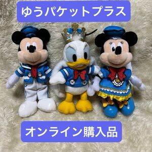 ディズニー　パルパルーザ　 ドナルド　ミッキー　ミニー　ぬいぐるみバッジ　3個セット　ぬいば　 ぬいぐるみ　クワッキー