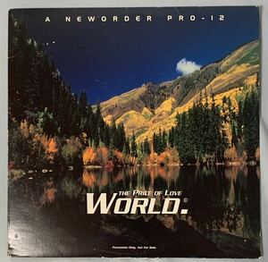 希少US promo only 12EPx2枚組 New Order / World (The Price Of Love) Paul Oakenfold & Steve Osborne