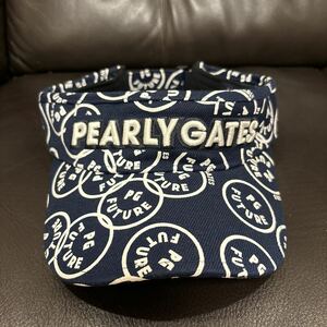 パーリーゲイツ PEARLY GATES サンバイザー 中古